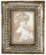 Strieborný fotorámček Antik - 10 * 13 cm / 6 * 9 cm