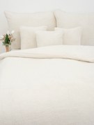 Baránkové predĺžené obliečky mikroplyš Exclusive – Teddy krémové