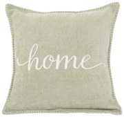 Zelený dekoratívny vankúš Tiseco Home Studio Damian W, 45 x 45 cm