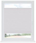 Dekodum Neinvazívna zatemňovacia plisovaná roleta white Šířka (cm): 44