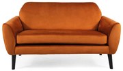 Pohovka Mena Velvet, oranžová