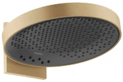 Hansgrohe Rainfinity, hlavová sprcha 360 3jet s pripojením na stenu, kartáčovaný bronz, HAN-26234140