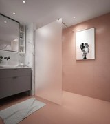 Erga Paris, sprchová zástena Walk-In 150x200 cm, 8mm sklo námraza, chrómový profil, ERG-V02-PARIS-150x200-FR-CR