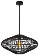 Lucide 03435/56/30 - Luster na lanku MAGALI 1xE27/40W/230V čierna