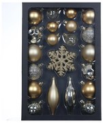 Retlux - Sada vianočných ozdôb 25 ks zlatá/strieborná