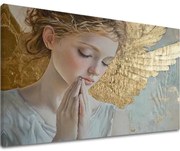 Obrazy anjelov Nebeský poklad | 100% originál domaľovaný akrylom
