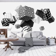 Fototapeta - Geometria 3D (254x184 cm)