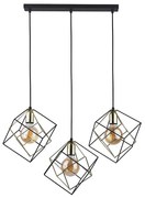 Luster na lanku ALAMBRE 3xE27/60W/230V