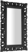 Sapho Sapho, SAMBLUNG zrkadlo v ráme, 40x70cm, čierna, IN113