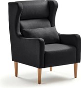 Kreslo LUCKY, čalúnenie Medley, čierna