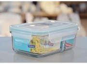 GLASSLOCK SKLENENÁ OBDĹŽNIKOVÁ NÁDOBA DUO 670ML