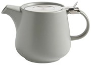 Svetlosivá porcelánová čajová kanvica so sitkom Maxwell &amp; Williams Tint, 600 ml