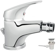 Ferro One, bidetová batéria s výpusťou, chrómová, BFO6