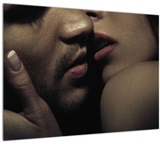 Sklenený obraz - Bozk (70x50 cm)