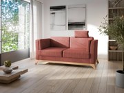 XXXLutz 2,5-MIESTNA POHOVKA, textil, čerešňovočervená Sit & More - Sedačky - 000144022301