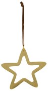 Závesná vianočná dekorácia v zlatej farbe Ego Dekor Star