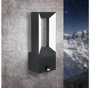 Eglo 98726 - LED Vonkajšie svietidlo so senzorom RIFORANO 2xLED/5W/230V IP44