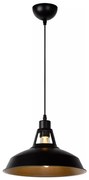 Lucide 43401/31/30 - Závesné svietidlo BRASSY-BIS 1xE27/60W/230V čierna