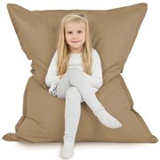 XL vankúš na sedenie – vodeodolný poťah, vhodný na záhradu aj do interiéru Farba: 3.Bežový