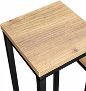 Vintino Kaskádový podstavec pod kvetináč TRIA čierno-hnedý