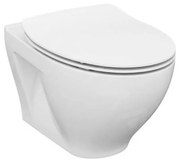 Cersanit K701-147 - Závesné WC s WC sedátkom SAVIO keramika/biela