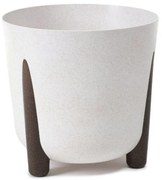 Kvetináč Frida 26 Eco wood biela