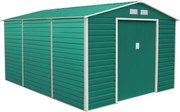 Záhradný domček G21 GAH 1300 - 340 x 382 cm, zelený