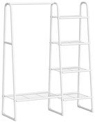 Stojan na oblečení Sivalo bílý