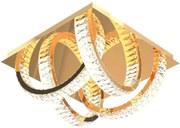 Zuma Line MX3274-4-3GT - LED Stropné svietidlo TULA LED/23,5W/230V zlatá