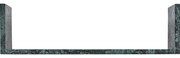 House Doctor Polica z mramoru Green 50 cm