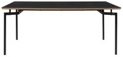 Čierny jedálenský stôl 90x180 cm Alto – Støraa