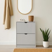 Botník AVENBERG SLIM FLIP 2 sivý