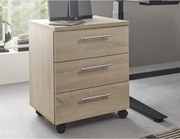 Úložný kontajner na kolieskach Ben, dub sonoma%