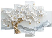 Obraz – 3D elegantný strom života (150x105 cm)