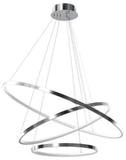 Závesné LED svietidlo Hoop, 3x LED 93w, 4000k, ch