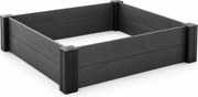 Curver Vyvýšený záhon – Vista Modular 121,5 x 121,5 x 27 cm, sivý