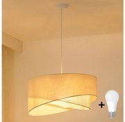 Brilagi - LED Luster na lanku LYRA 1xE27/15W/230V krémová