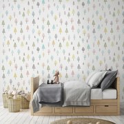 Fototapeta - Kreslený lesík (147x102 cm)