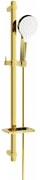 Mexen sprchový set DQ05, zlatá/biela, 785054581-50