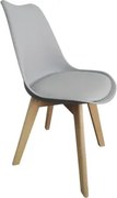 Jedálenská stolička Blake, šedá%