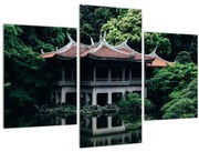 Obraz z japonskej národnej záhrady (90x60 cm)