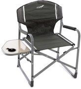 Garthen 63946 Kempingová rozkladacia stoličky so stolíkom a držiakom nápojov