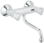 Drezová batéria GROHE s otočným ramienkom 150 mm chróm 31187001