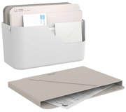 Rotho Organizér na dokumenty a prichádzajúcu poštu, myPAPER ORGANIZÉR - biely