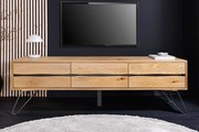 Moderný TV stolík z masívu Living Edge Dub 160cm