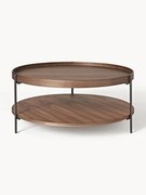 Okrúhly drevený konferenčný stolík Renee