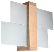 Brilagi - LED Nástenné svietidlo HERA 1xE27/7,5W/230V drevo