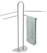 WENKO 16610100 - Stojan na uteráky COSENZA 33x93,5 cm lesklý chróm