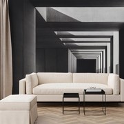 Fototapeta - Štvorcový tunel (147x102 cm)