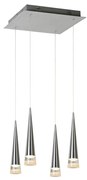 Lucide 36416/19/12 - LED Luster na lanku REIKO 4xLED/5W/230V